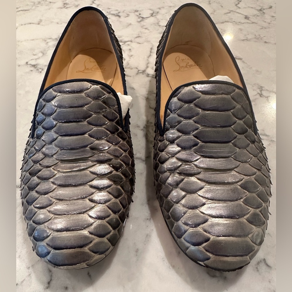 Christian Louboutin Python Flats - image 2